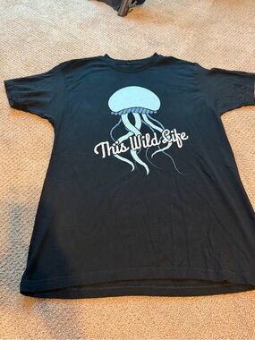 Black This Wild Life concert Tshirt